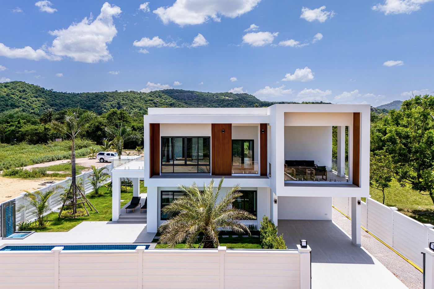 Modern two-storey villa built by Handyman Hua Hin